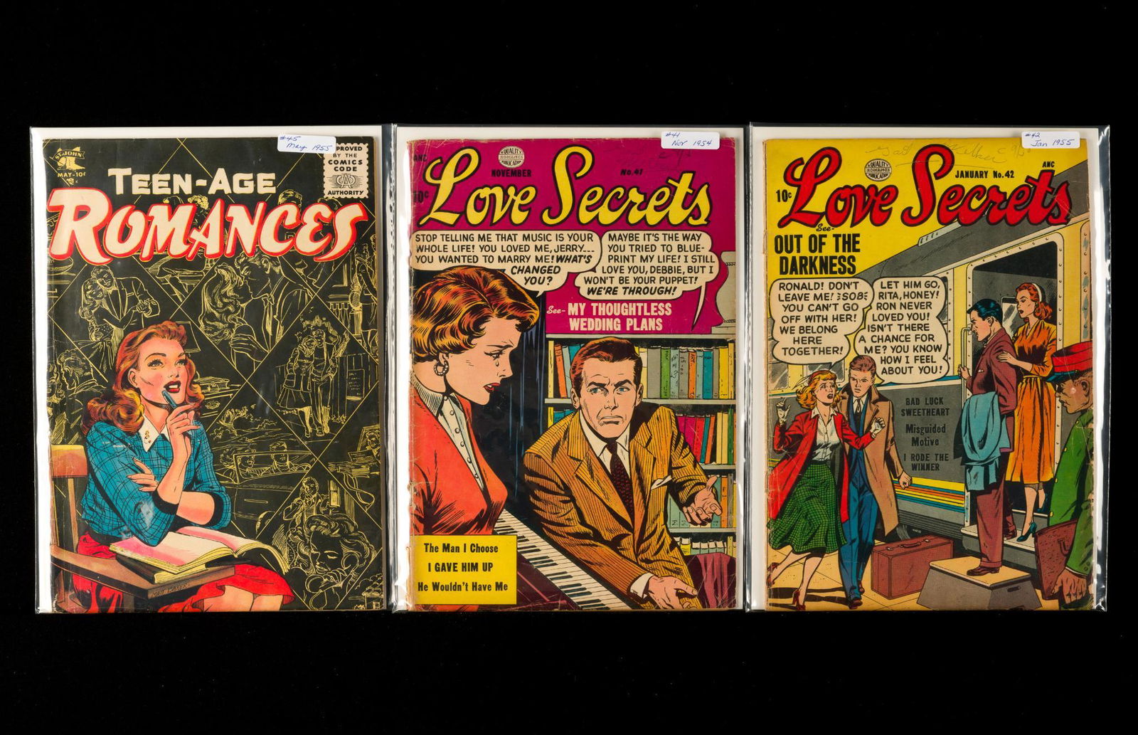 8 Romance Comics Incl Teen-Age Romances #45 (1 of 2)