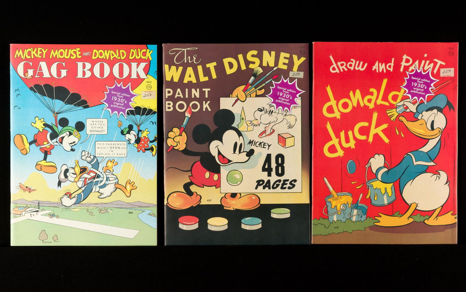 6 Walt Disney Paint Books (1 of 2)