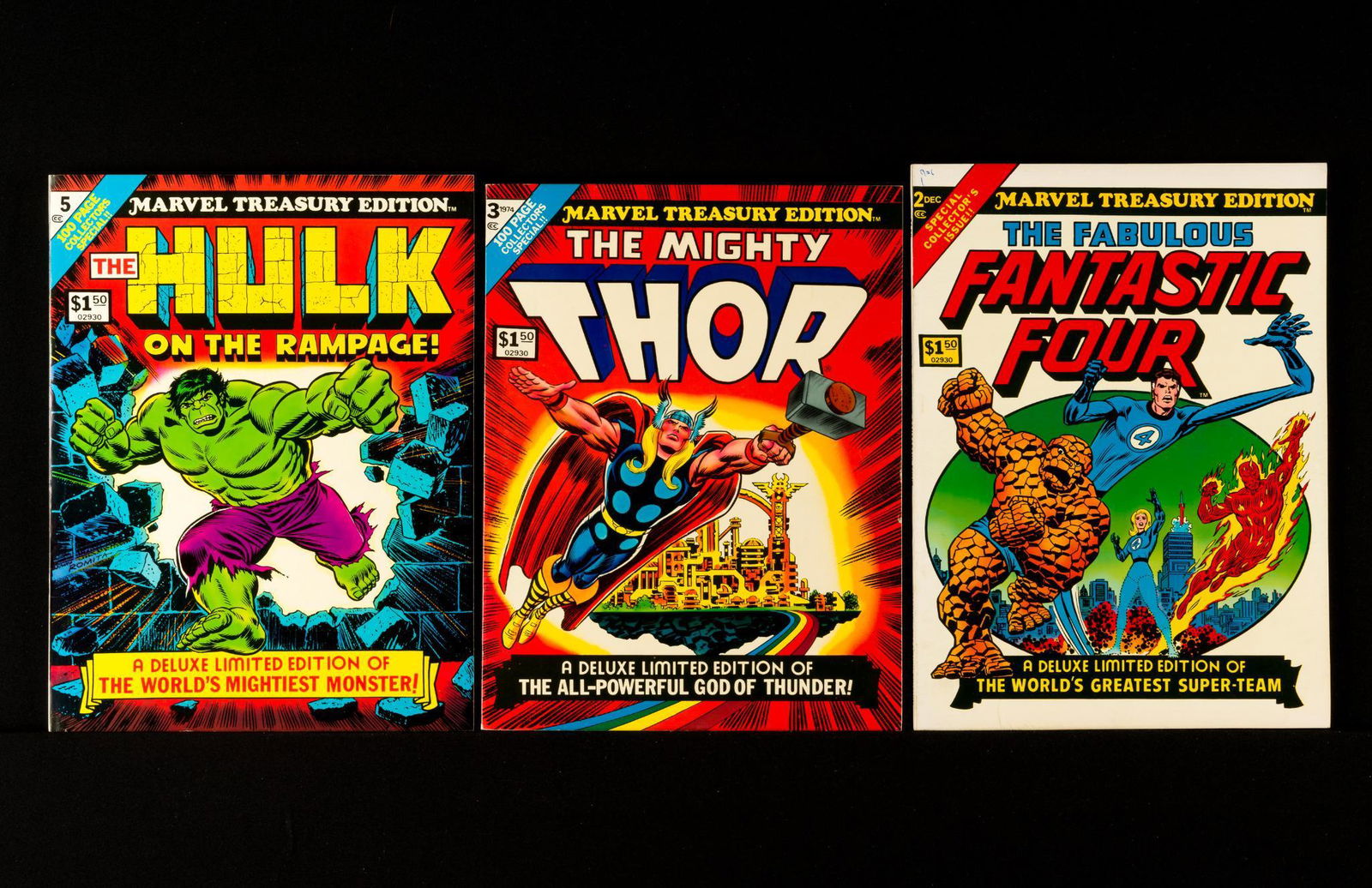 10 Marvel Comics Treasury Comics (1 of 2)