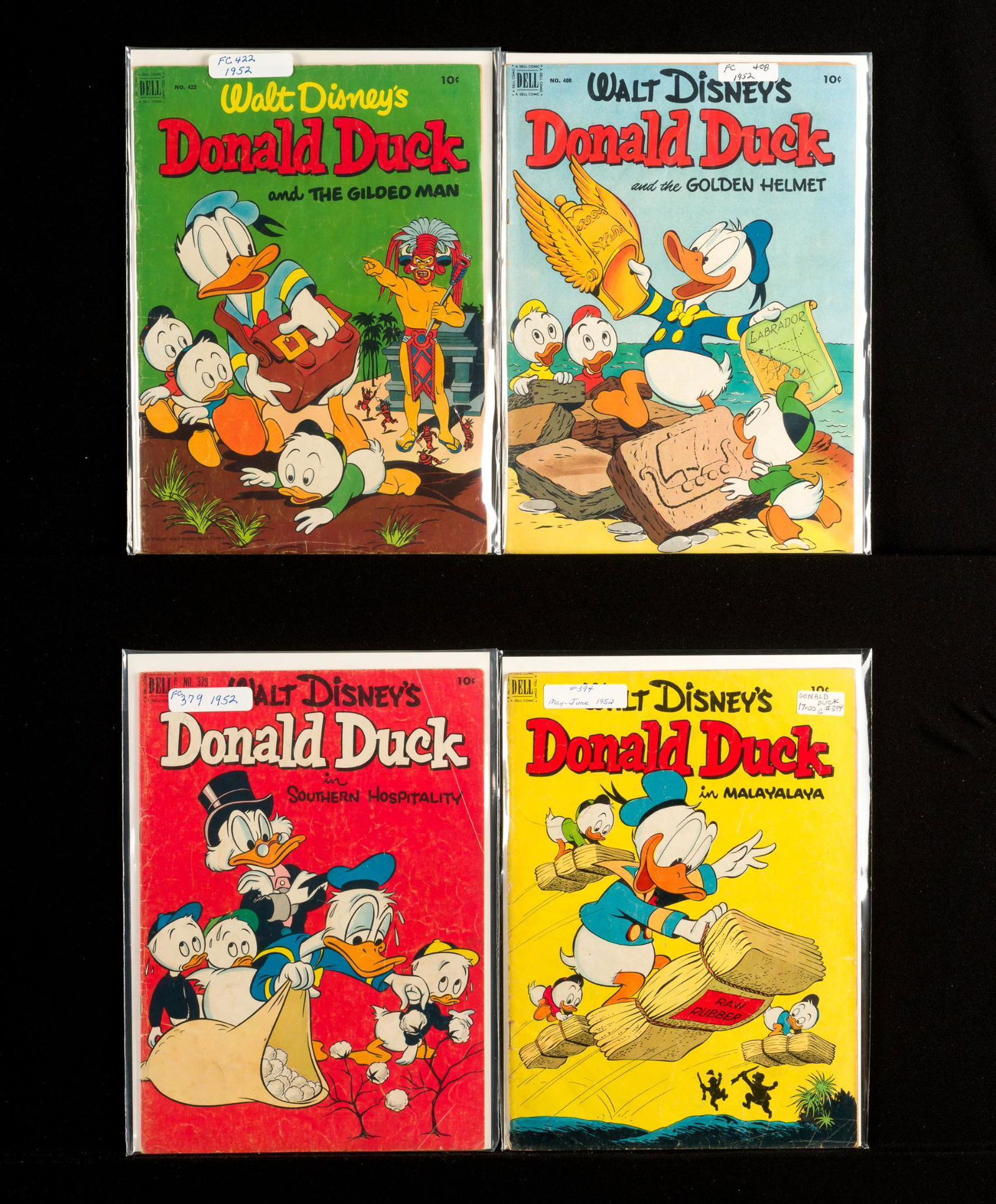 4 Dell Four Color Books, Donald Duck (1 of 1)