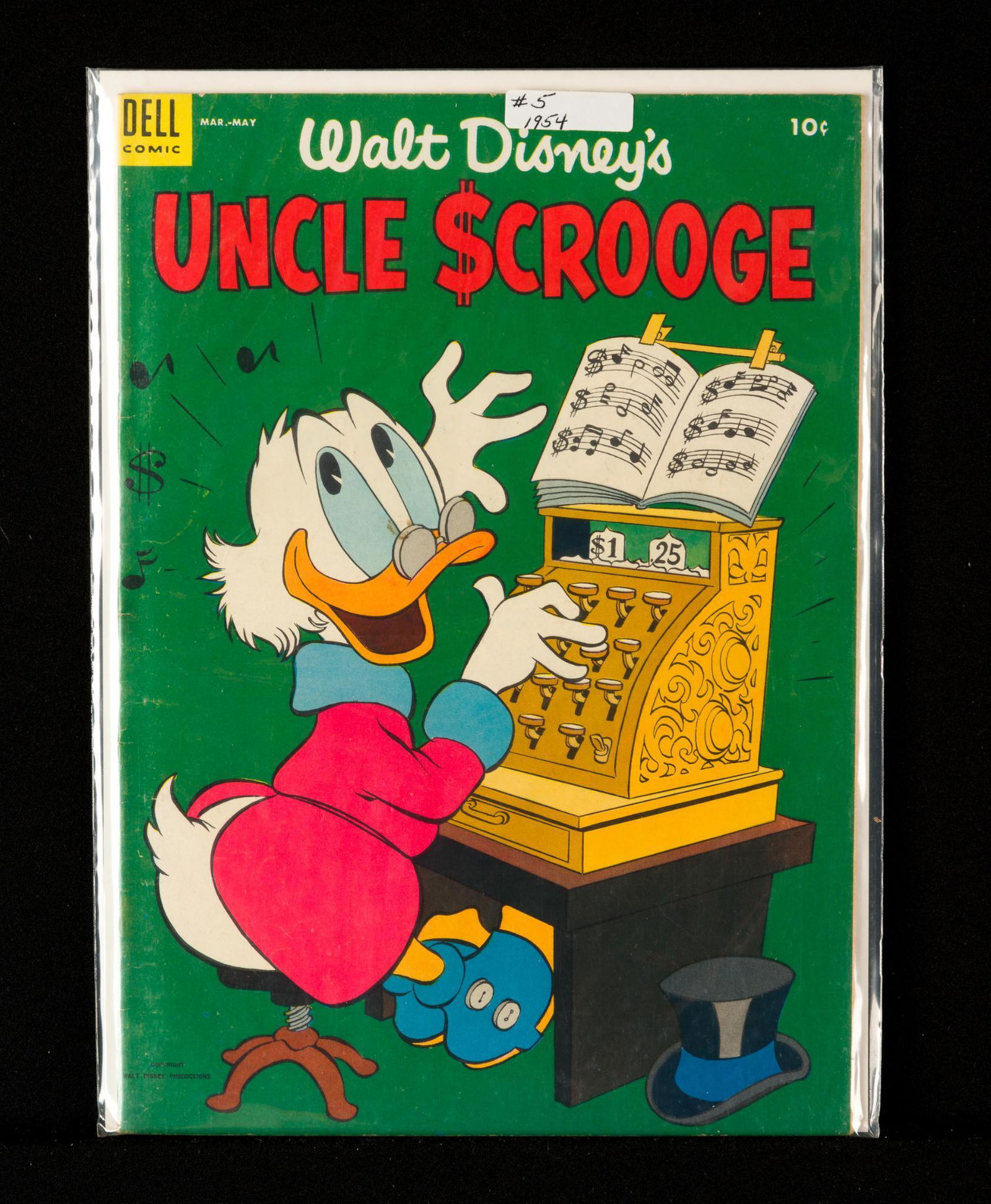 Dell Comics Uncle Scrooge #5, 1954 (1 of 1)