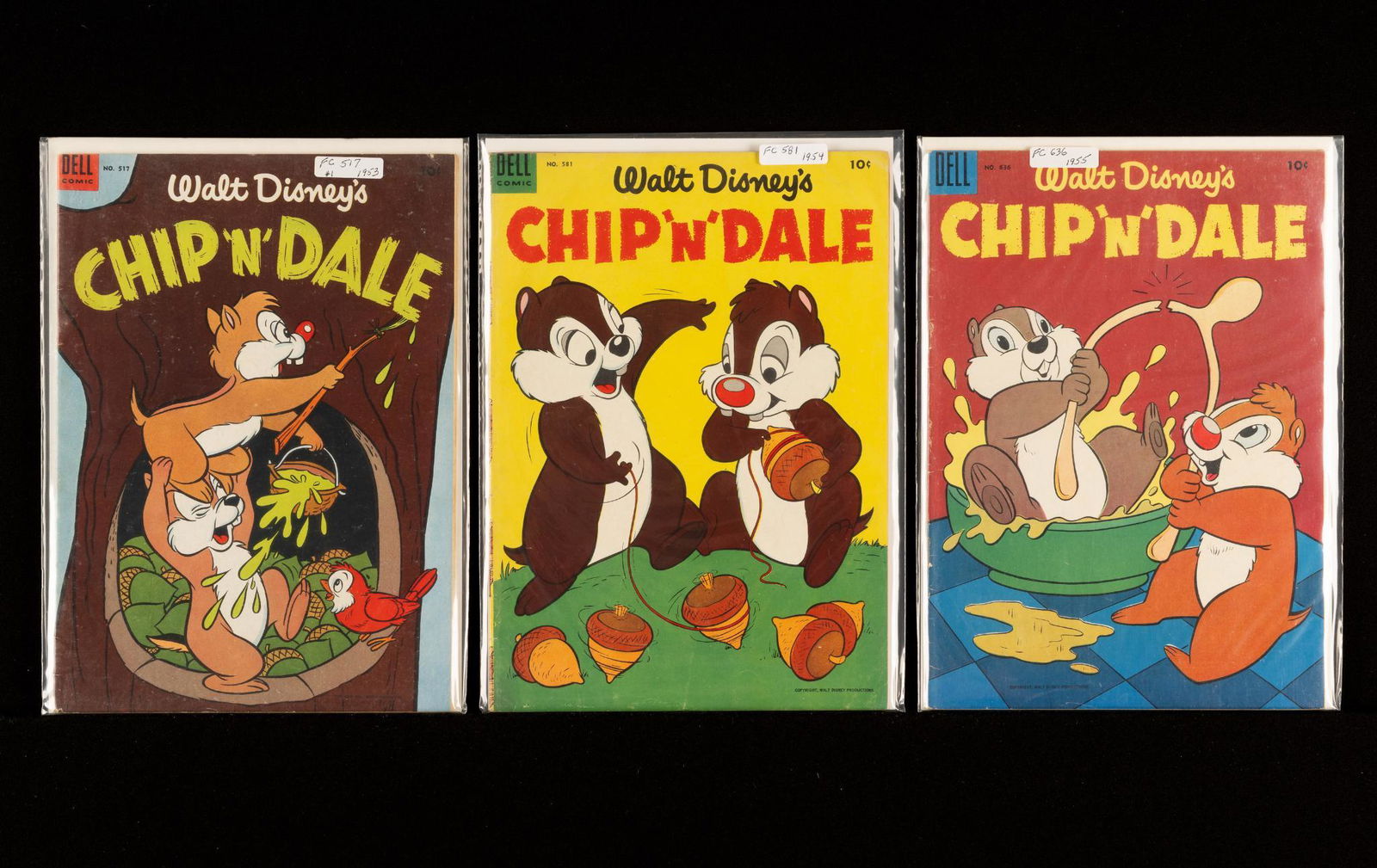 59 Walt Disney Chip n' Dale Comics (1 of 4)