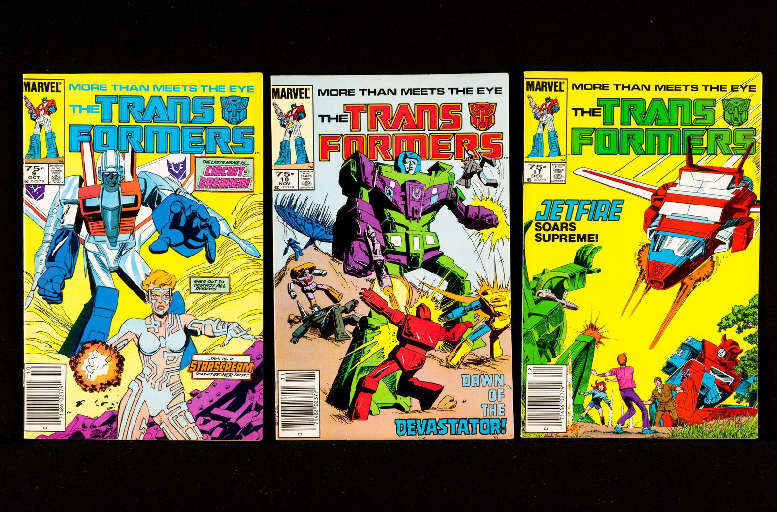 7 Marvel Transformers Comics (1 of 2)
