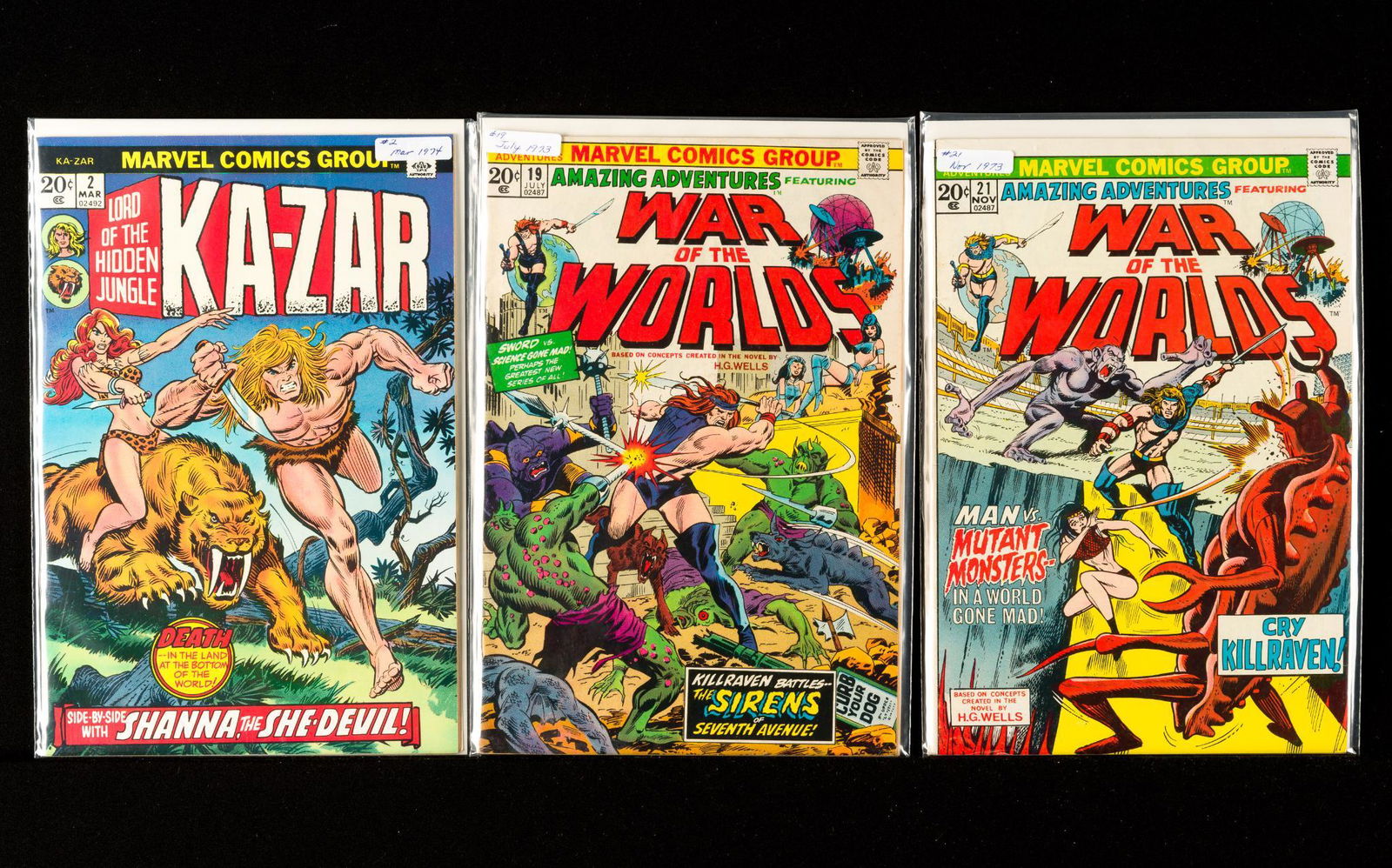 29 Marvel Comics Incl Conan, Doc Savage, & Others (1 of 2)