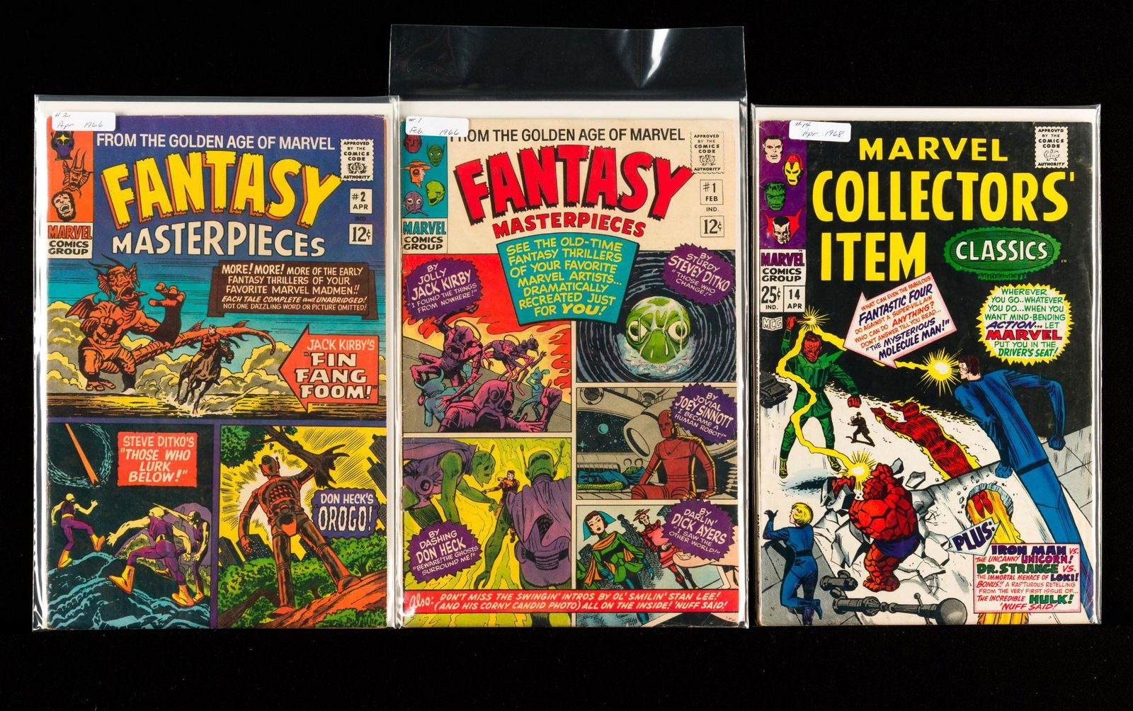 7 Silver Age Marvel Comics Incl Tales to Astonish & Others (1 of 3)