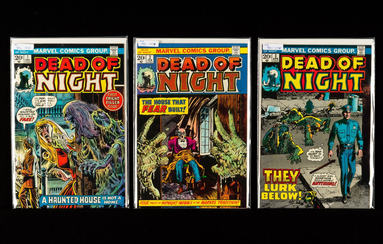 34 Bronze Age Marvel Horror Comics (1 of 4)
