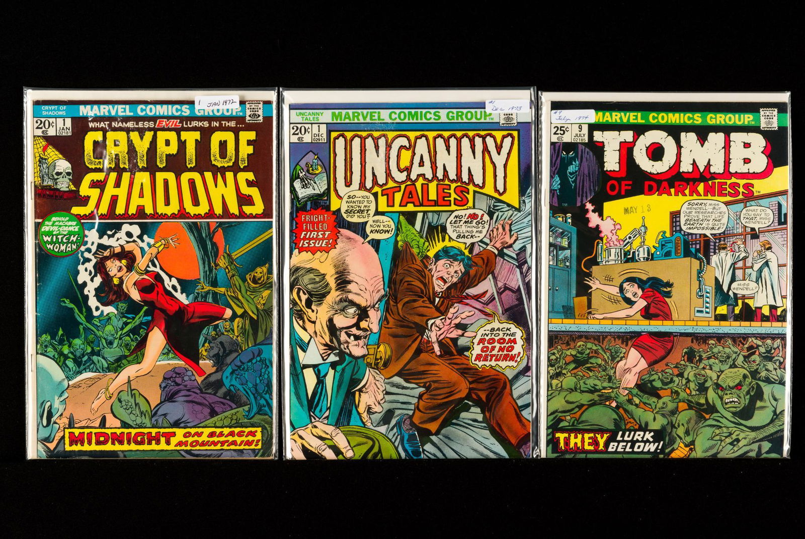 52 Bronze Age Marvel Horror Comics (1 of 6)