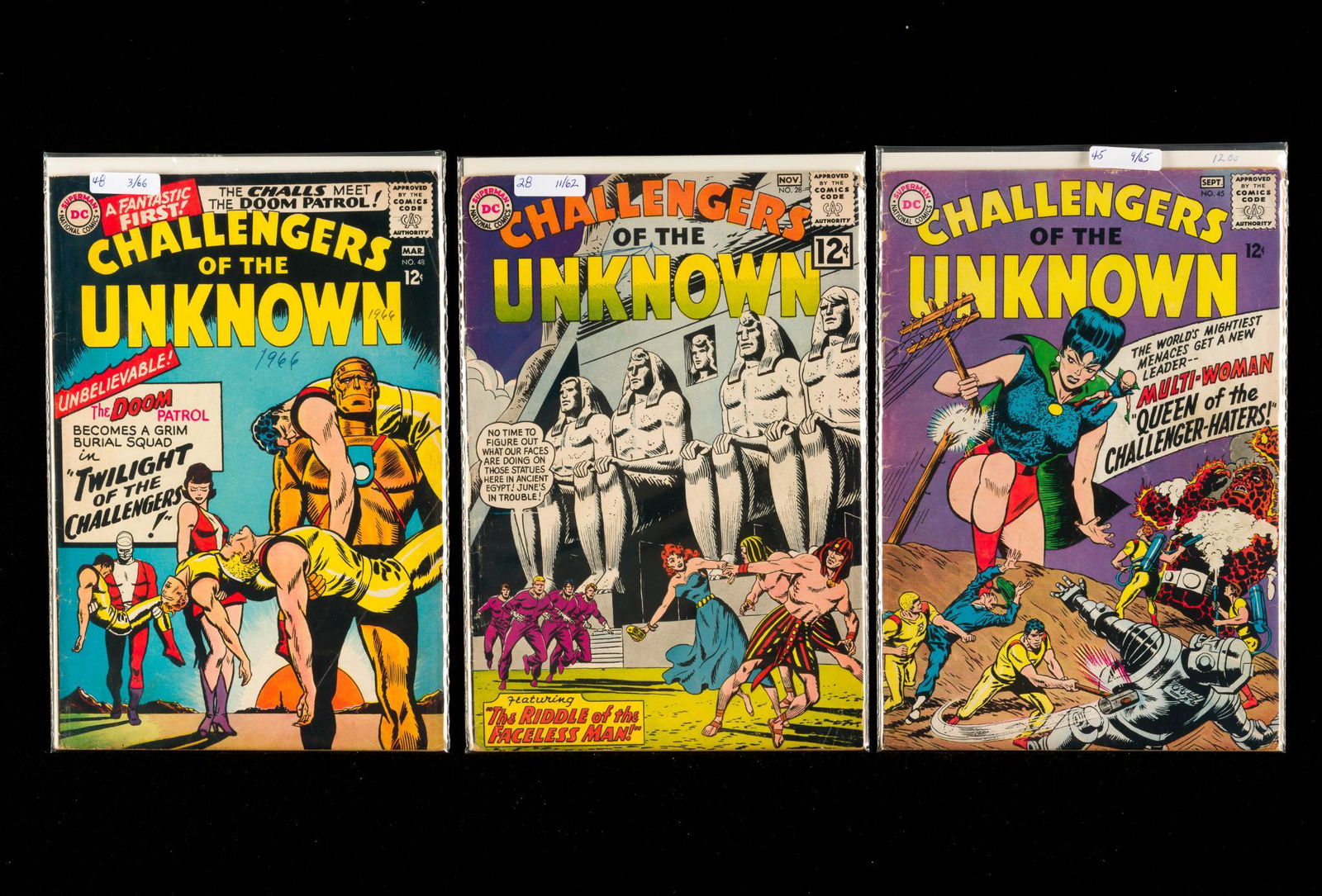 14 Challengers of the Unknown Comics (1 of 3)