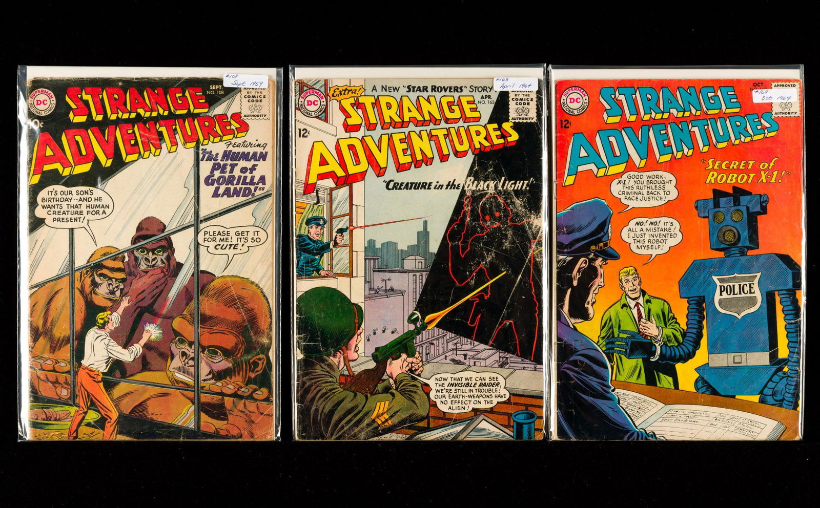 24 Strange Adventures Comics (1 of 3)