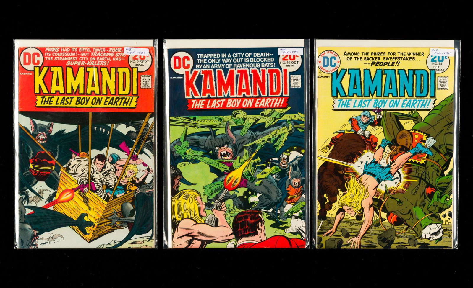 22 DC Kamandi Comics (1 of 2)