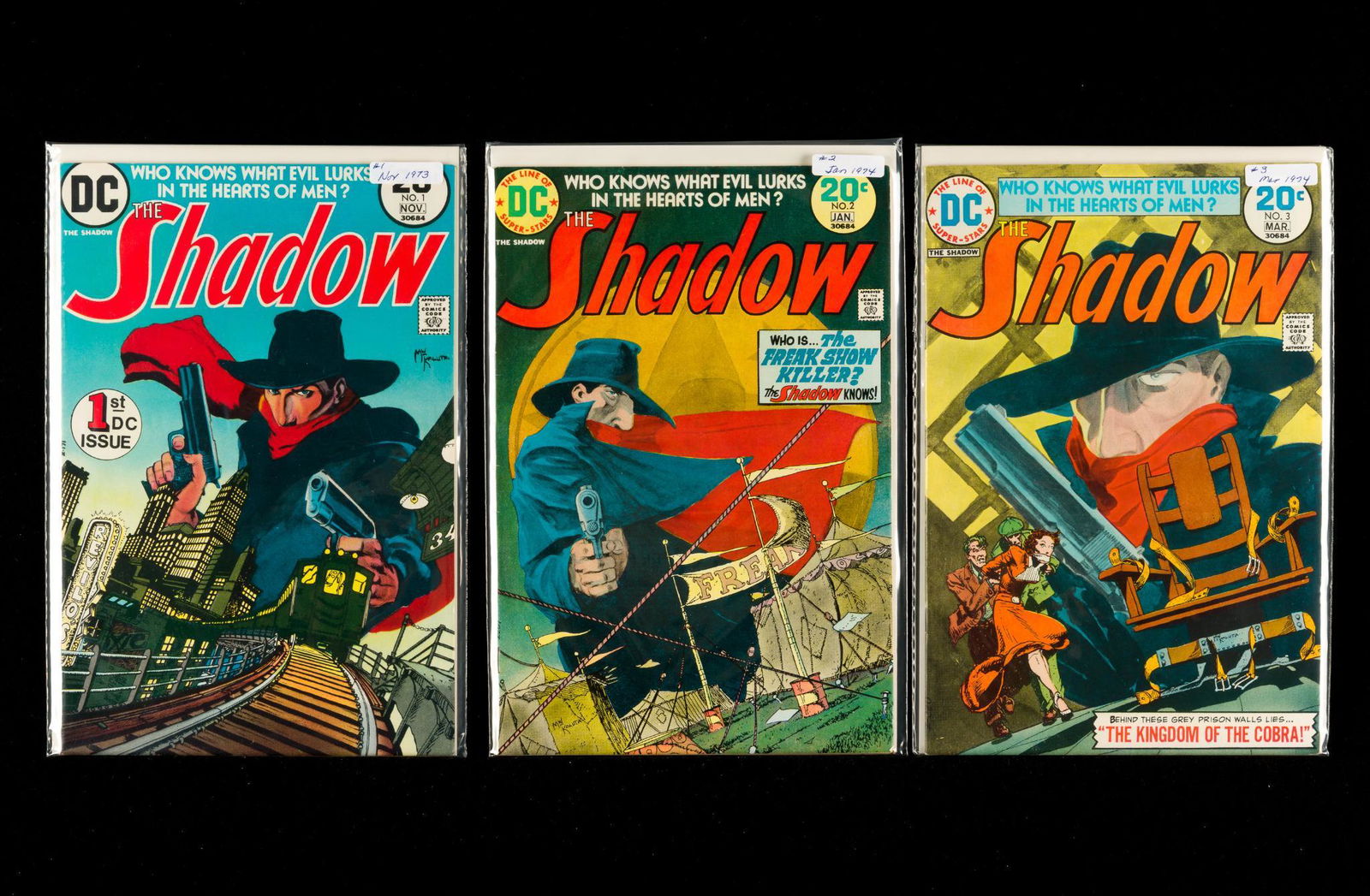 12 DC The Shadow Comics (1 of 2)