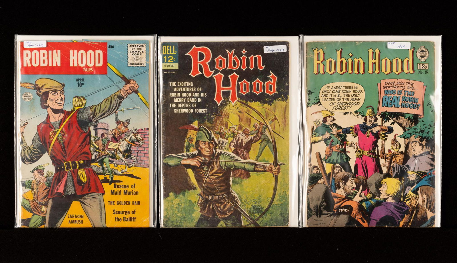 3 Robin Hood Comics (1 of 1)