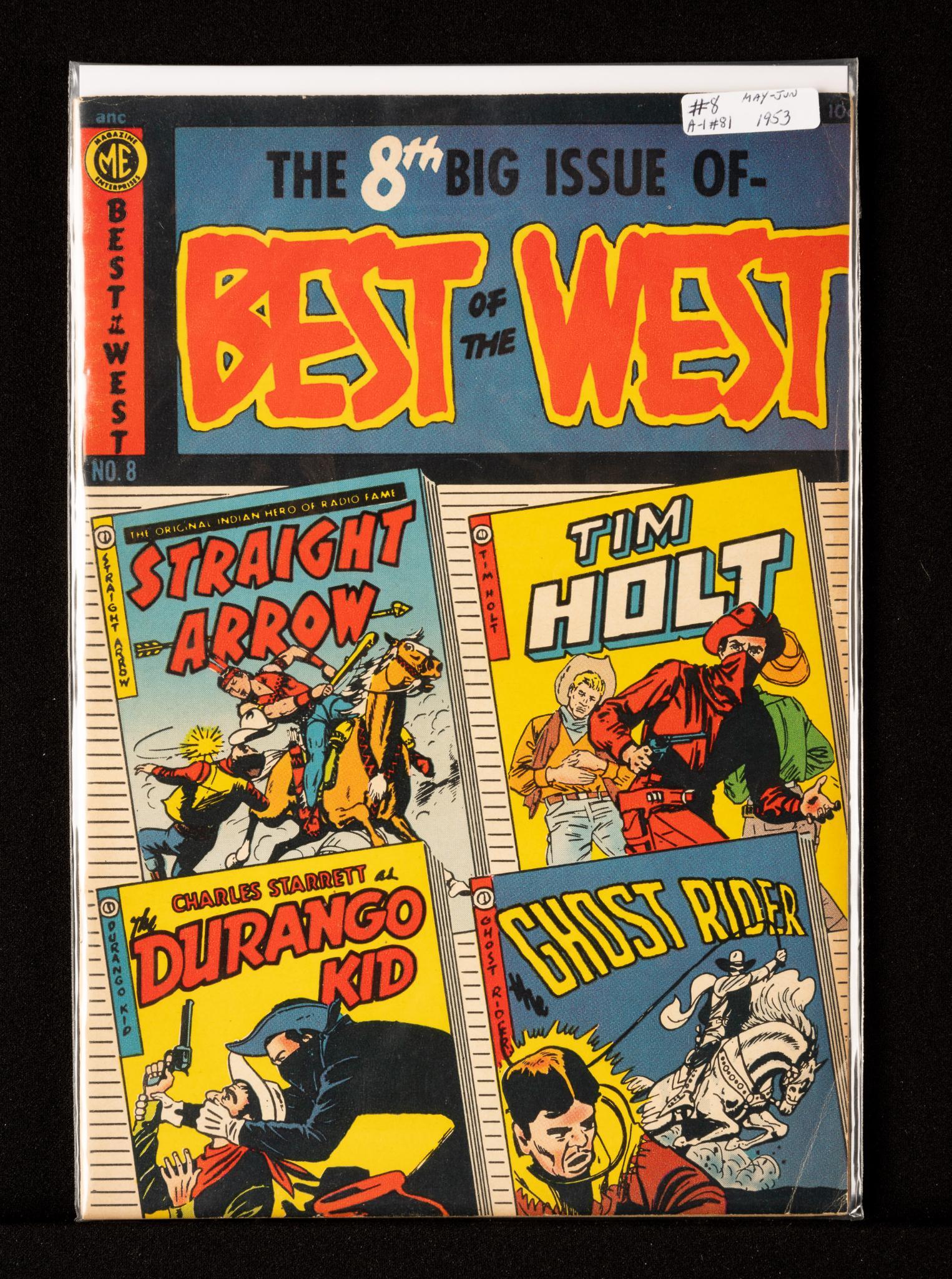 4 Golden Age Western Comics Incl Best of the West & Others (1 of 2)
