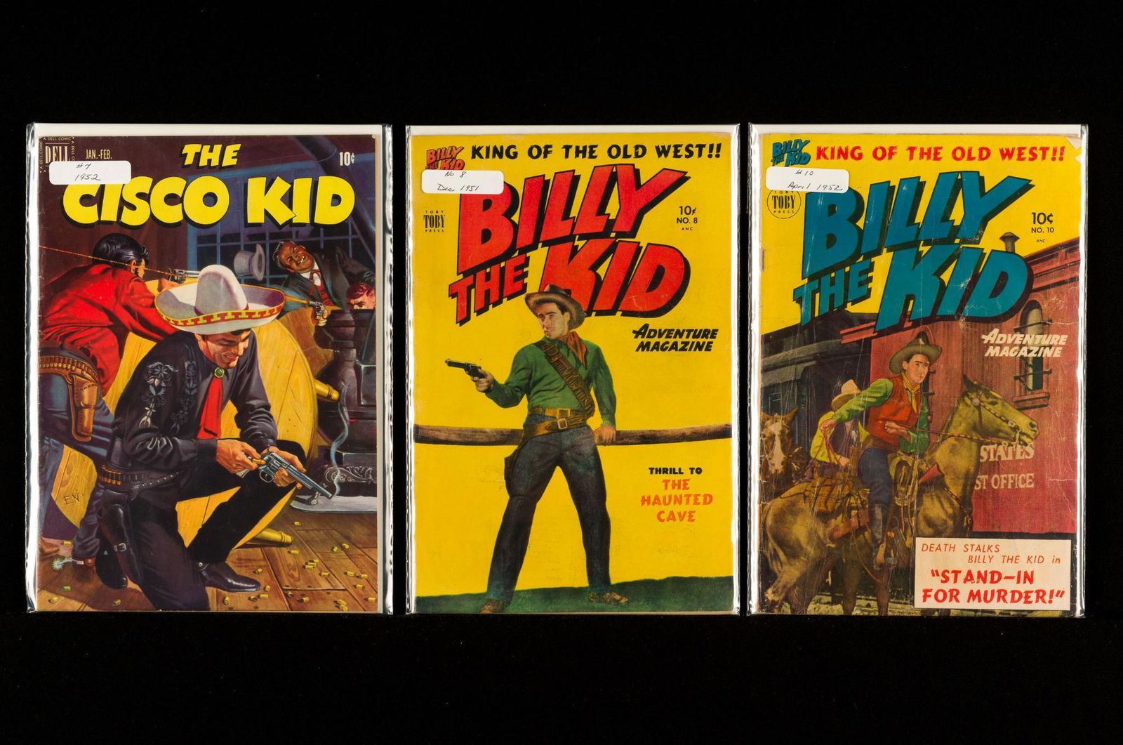 26 Billy the Kid, The Cheyenne Kid, & The Cisco Kid Comics (1 of 4)