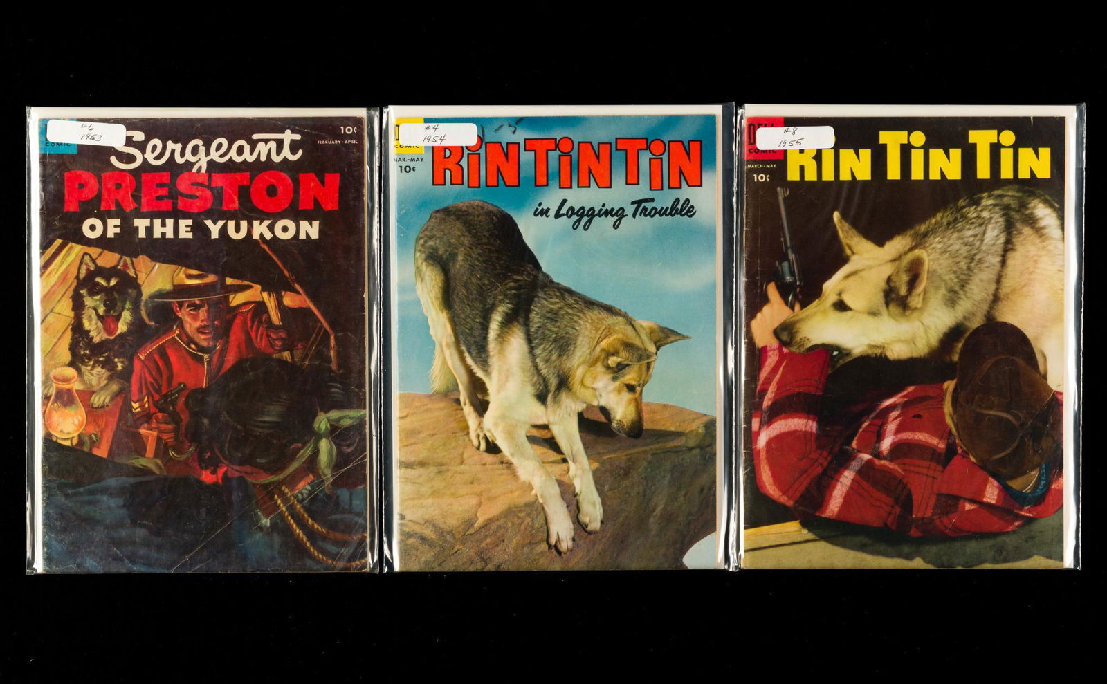 18 Rin-Tin-Tin & Sergeant Preston of the Yukon Comics (1 of 2)