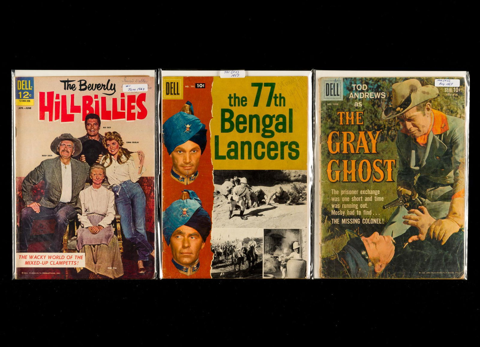 26 Dell Movie Comics Incl Perry Mason, F-Troop, & Others (1 of 3)