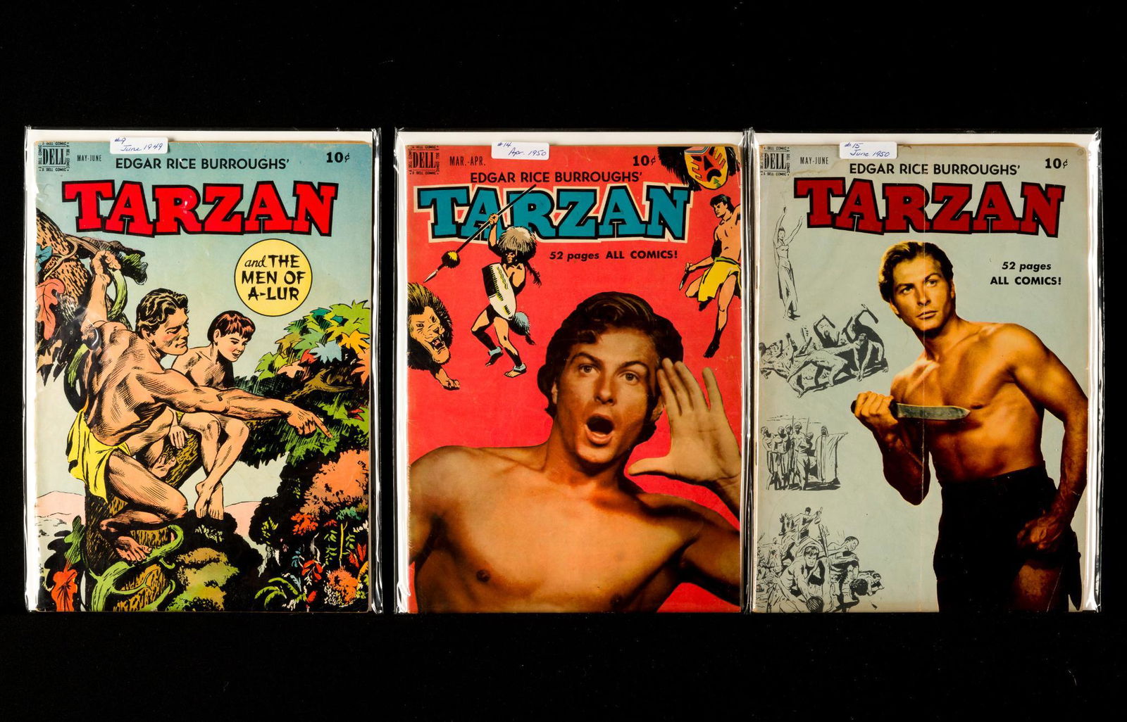 4 Dell Tarzan Comics (1 of 3)