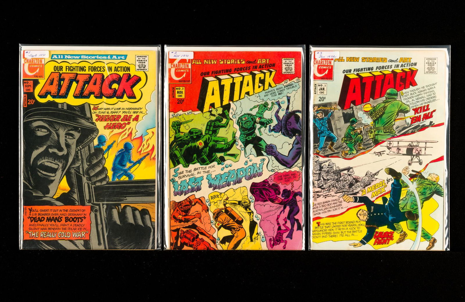 39 Charlton War Comics Incl Sgt. Stryker & Others (1 of 3)