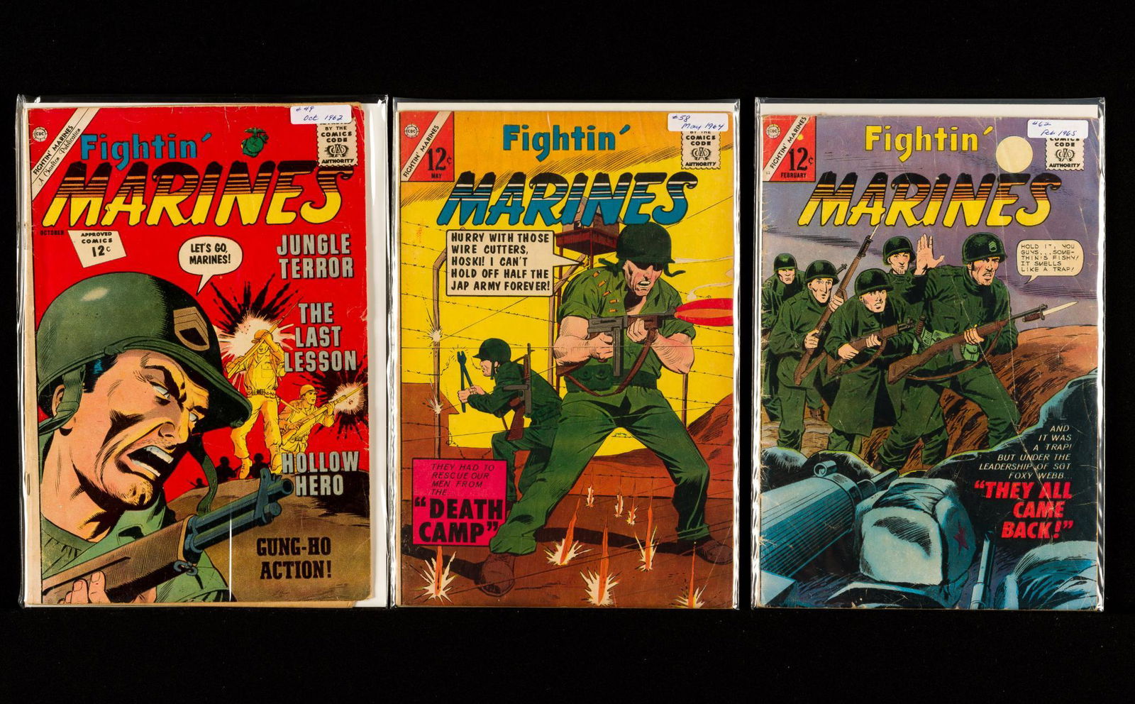 39 Charlton Fightin' Marines Comics (1 of 2)