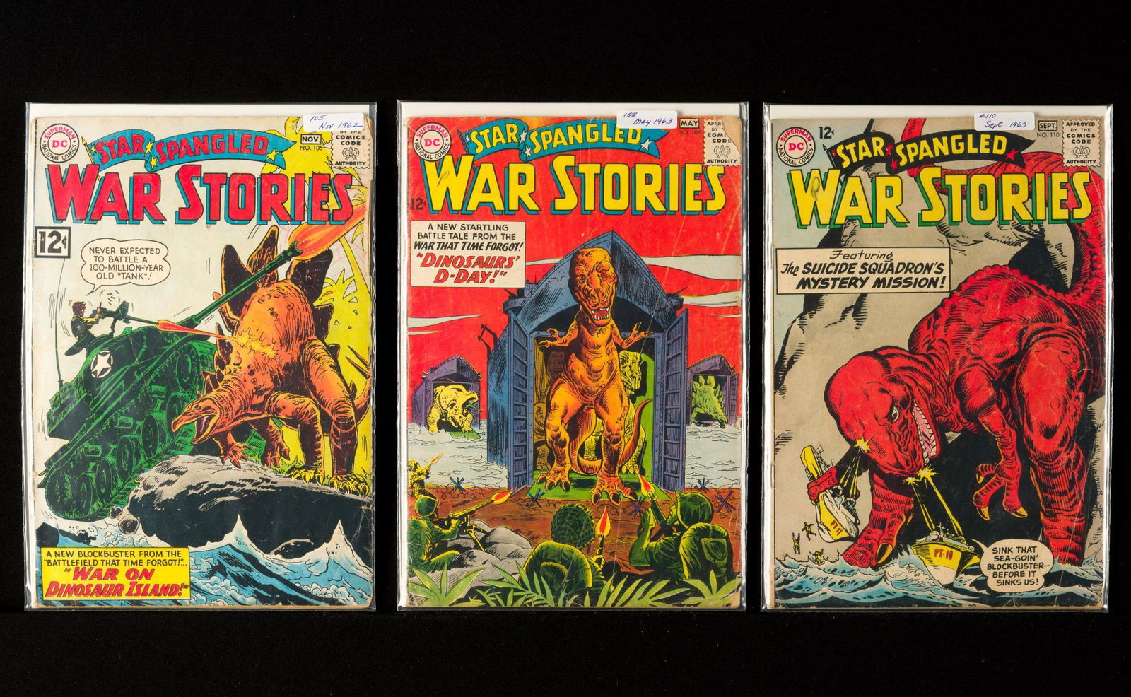 8 Star Spangled War Stories Comics (1 of 2)