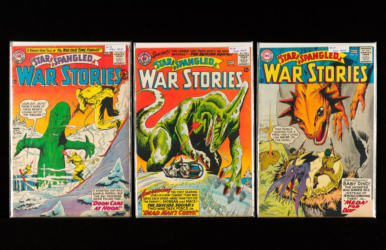 8 Star Spangled War Stories Comics (1 of 2)
