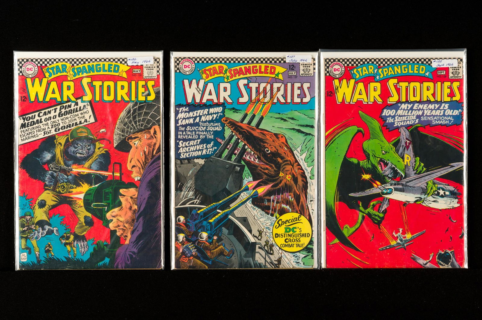 8 Star Spangled War Stories Comics (1 of 3)
