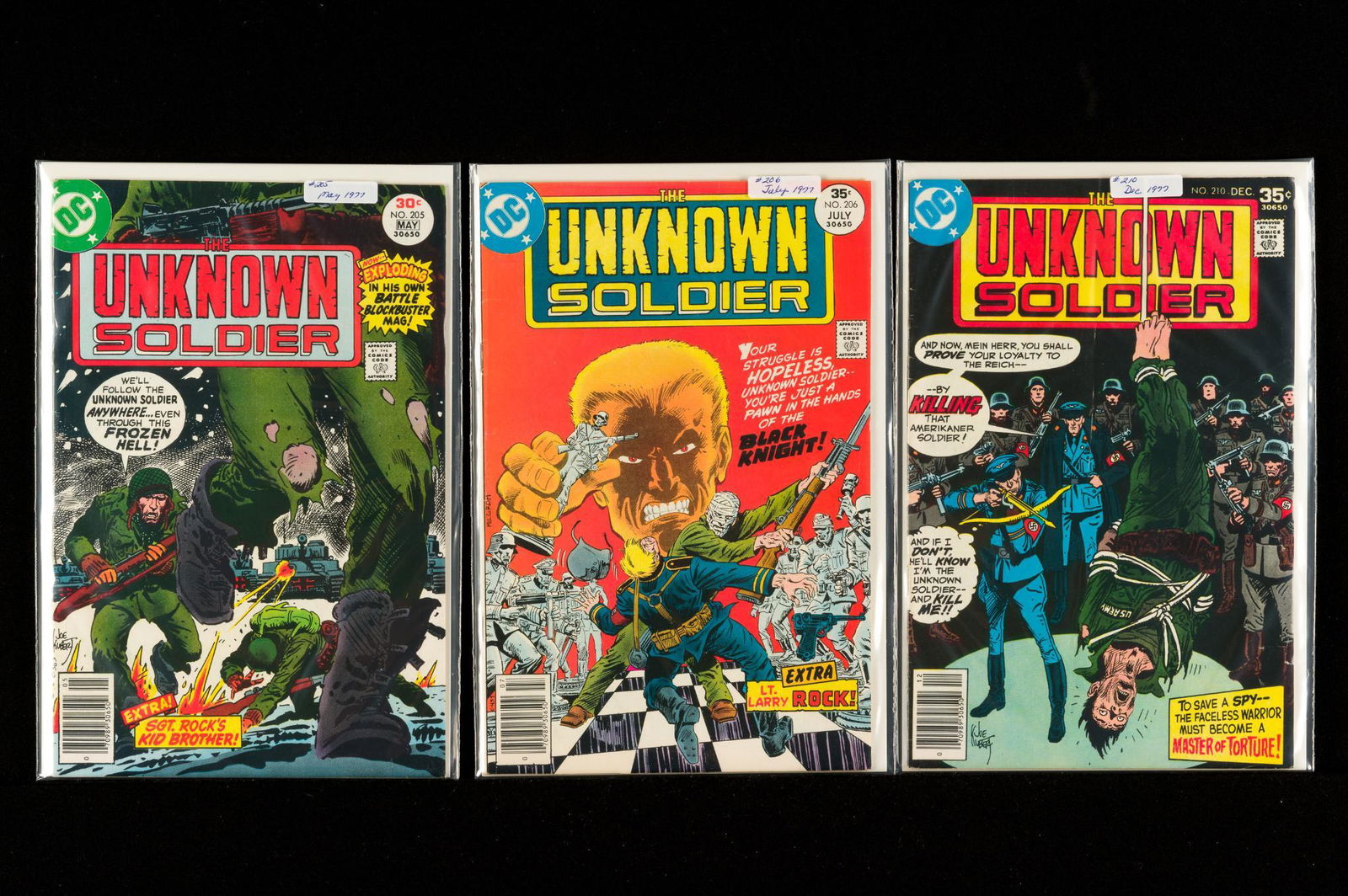 29 The Unknown Soldier Comics (1 of 2)