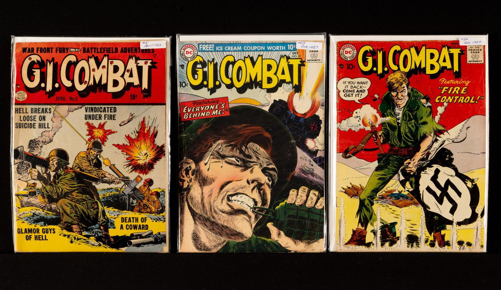 3 G.I. Combat Comics (1 of 2)