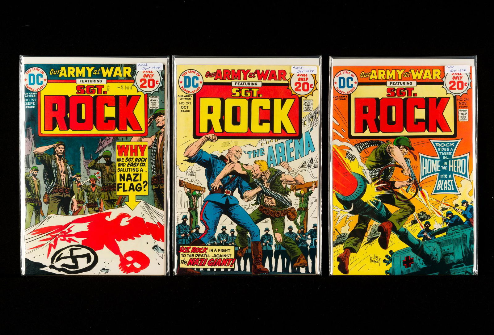 25 Our Army at War/Sgt. Rock Comics (1 of 3)
