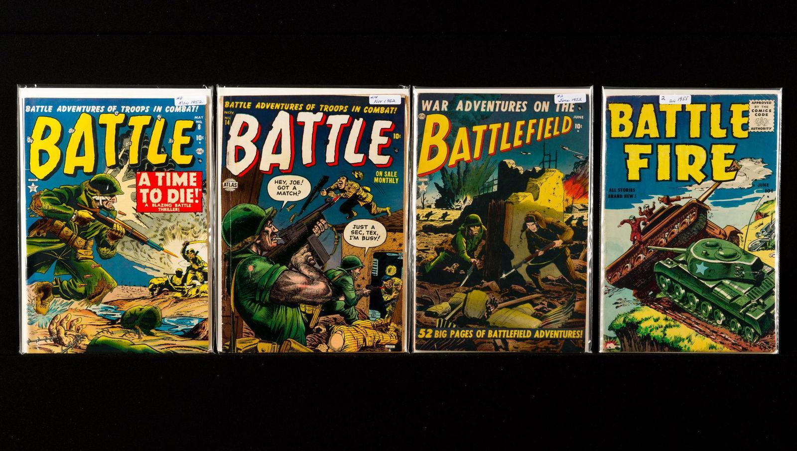 4 Golden Age War Comics (1 of 1)
