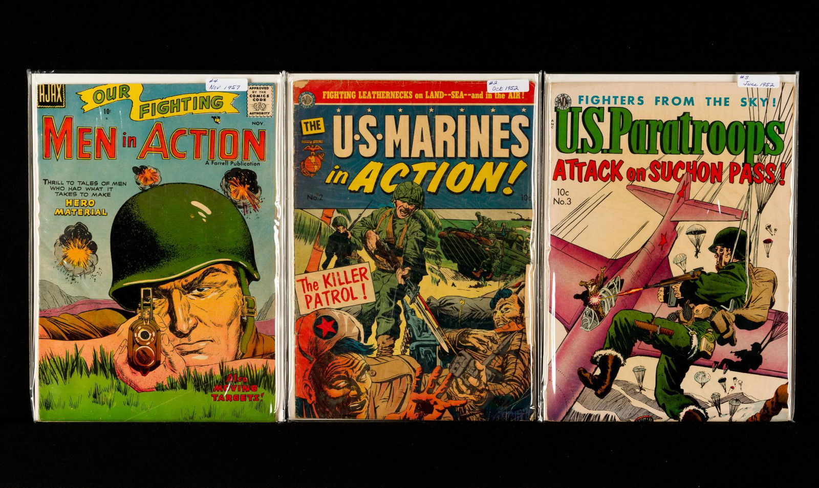 6 Golden and Silver Age War Comics (1 of 2)