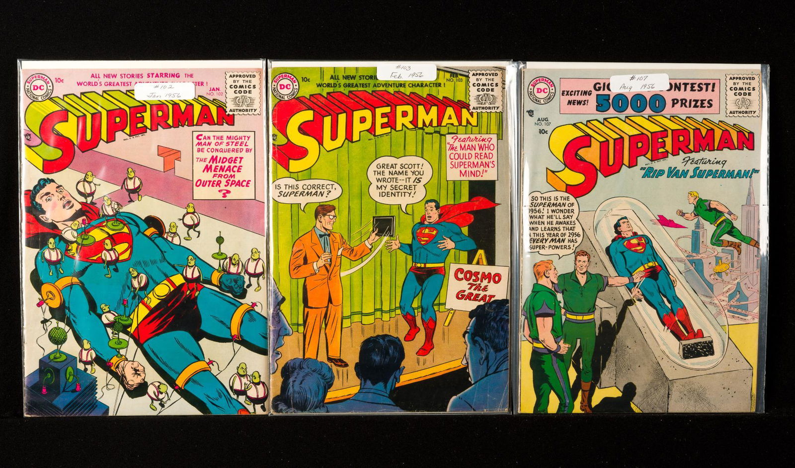 3 Golden Age Superman Comics (1 of 1)