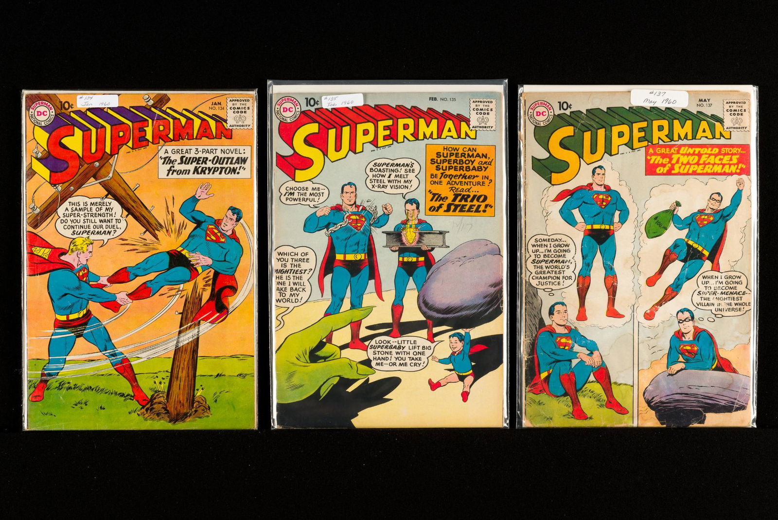 7 Golden Age Superman Comics (1 of 2)