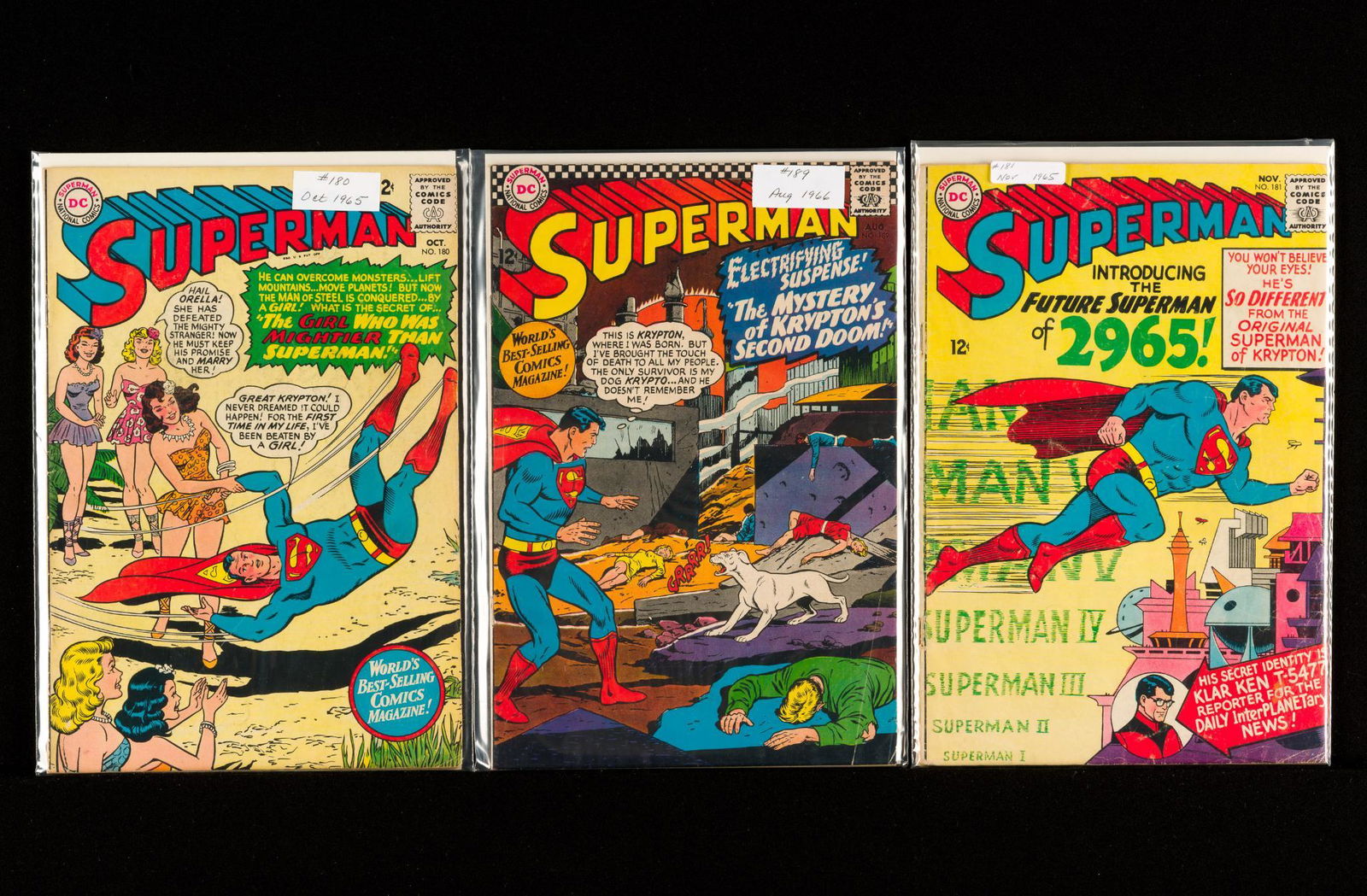 11 Silver Age Superman Comics (1 of 2)