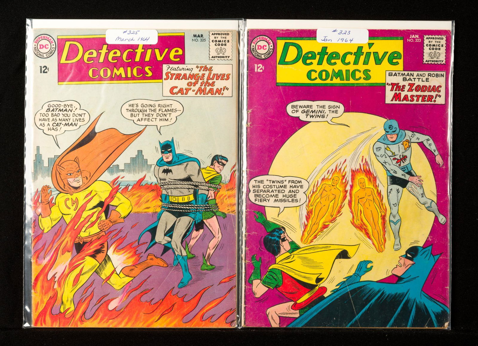 2 Detective Comics #323 and #325, 1964 (1 of 1)