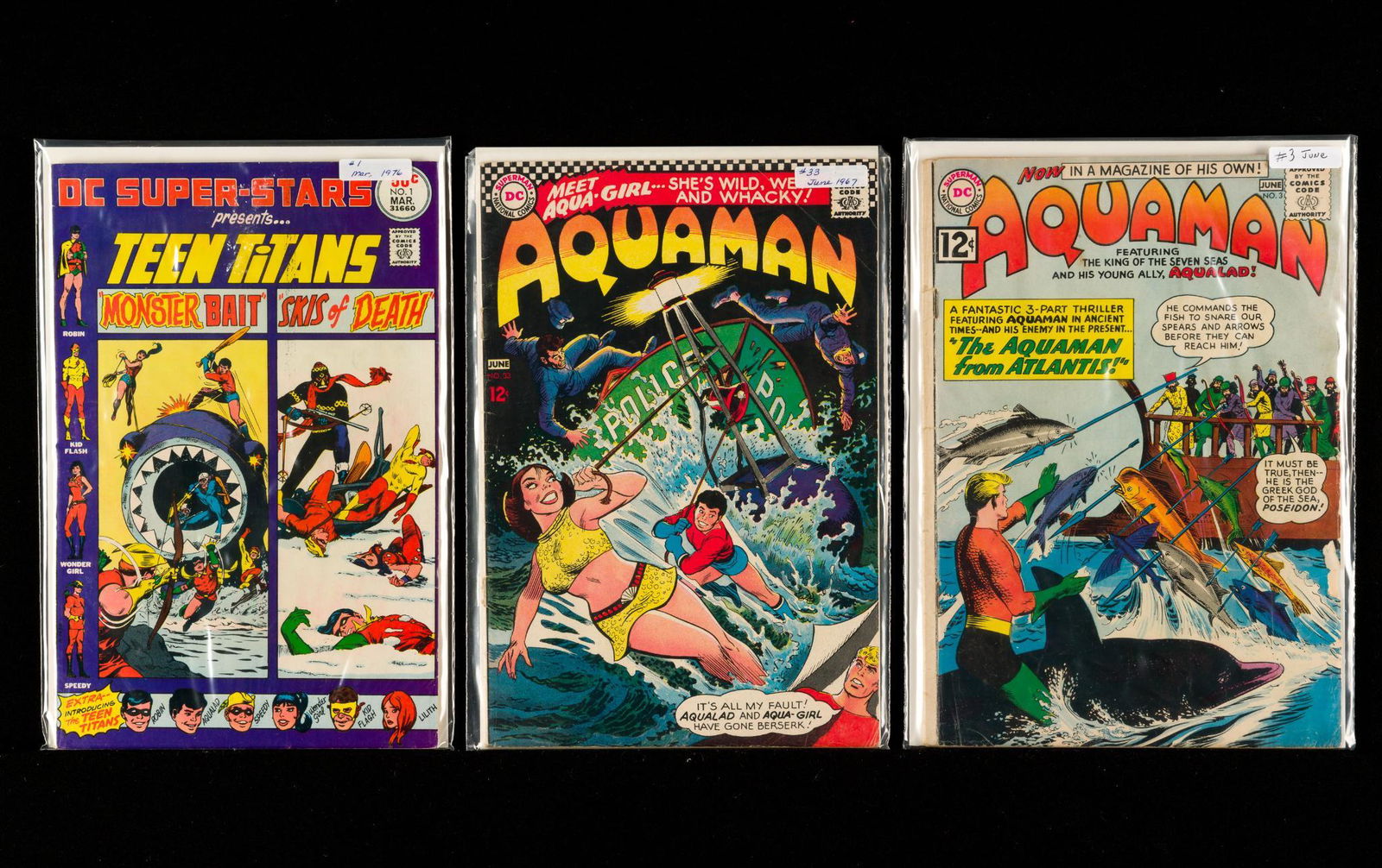 16 Aquaman & Teen Titans Comics (1 of 4)
