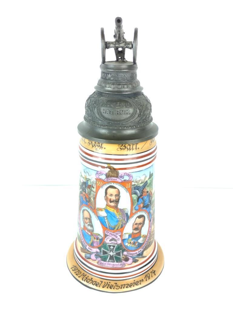 Michael Vielsmeier Regimental Stein With Lithopain (1 of 5)