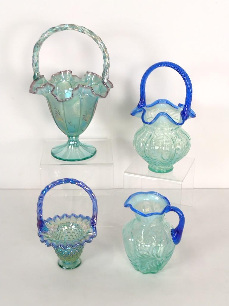 4 Pcs Fenton Glassware (1 of 4)