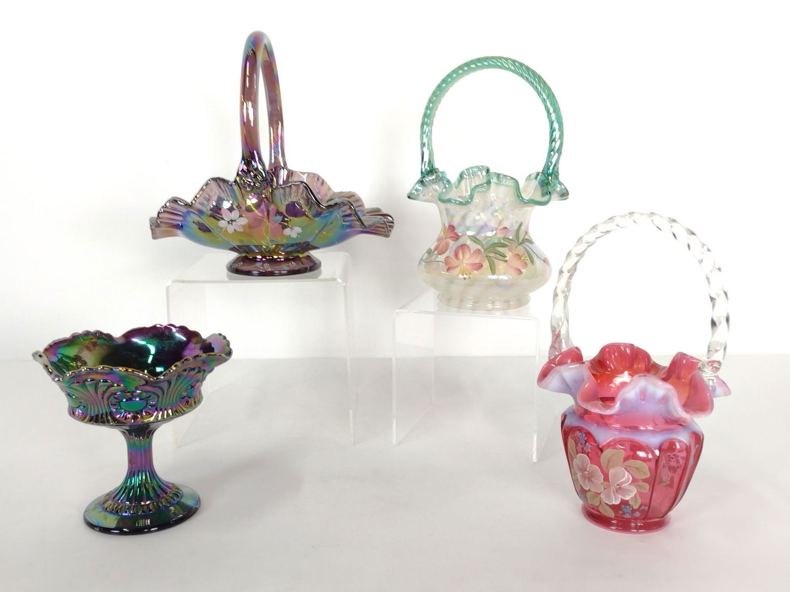 3 Fenton Baskets & Compote (1 of 7)