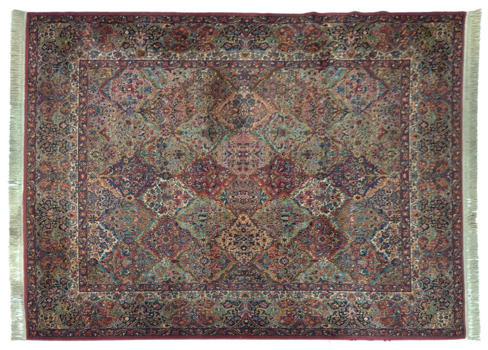 Karastan Multicolor panel Kirman Room Size Rug (1 of 6)
