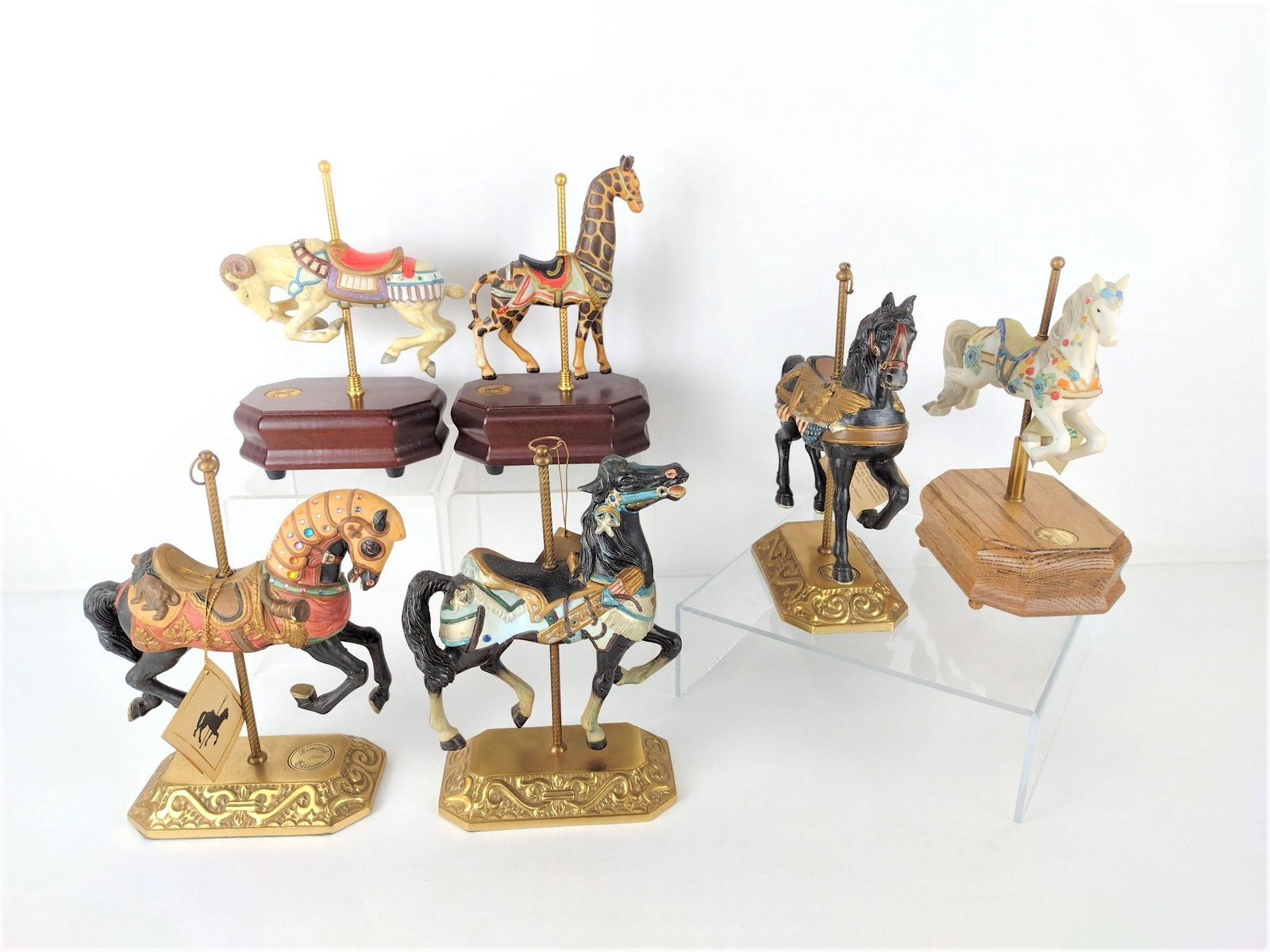 6 Ltd. Ed. Carousel Horse Figurines (1 of 14)