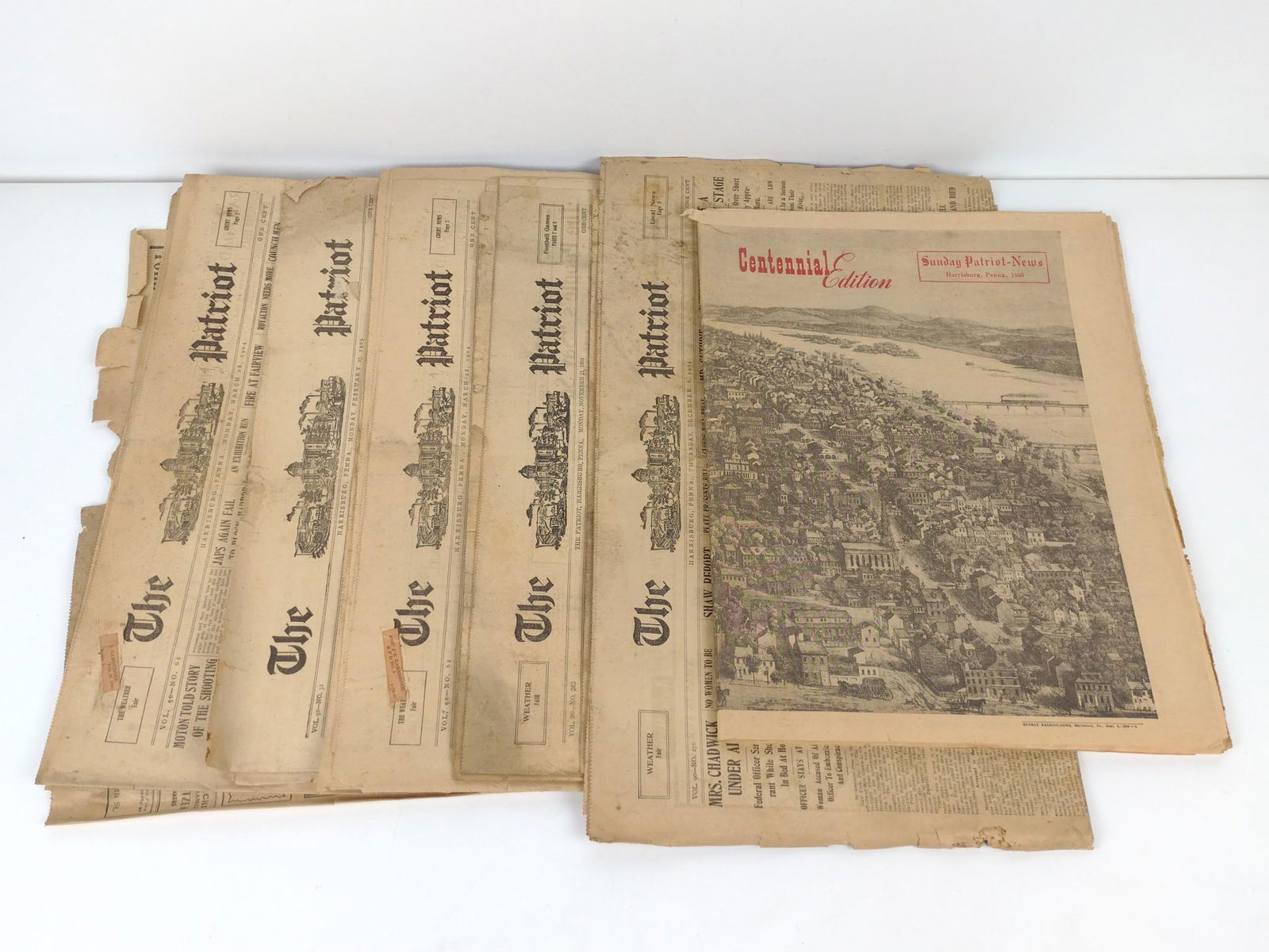 7 Harrisburg, PA Patriot Newspapers (1904 - 1960) (1 of 7)