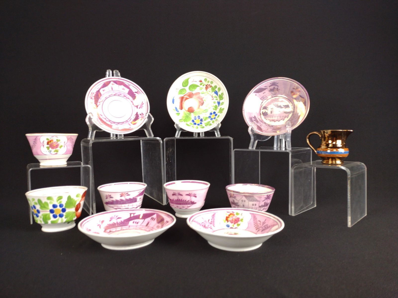 11 Pcs Lusterware & Gaudy Dutch (1 of 5)