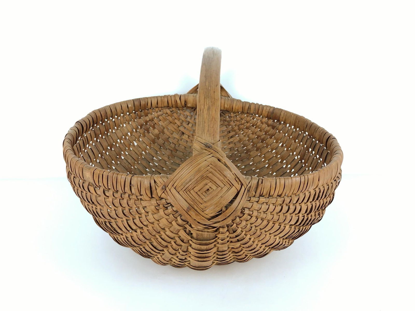 Antique Buttocks Basket (1 of 4)