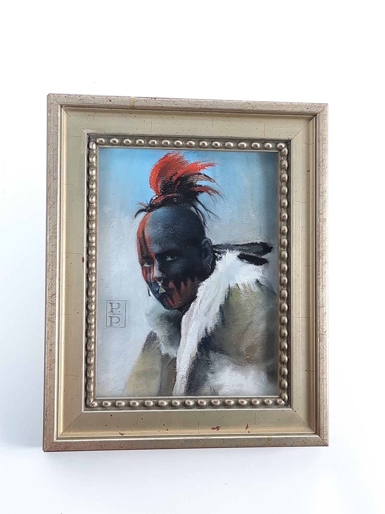 Pamela Patrick Wright Mohawk Pastel (1 of 2)