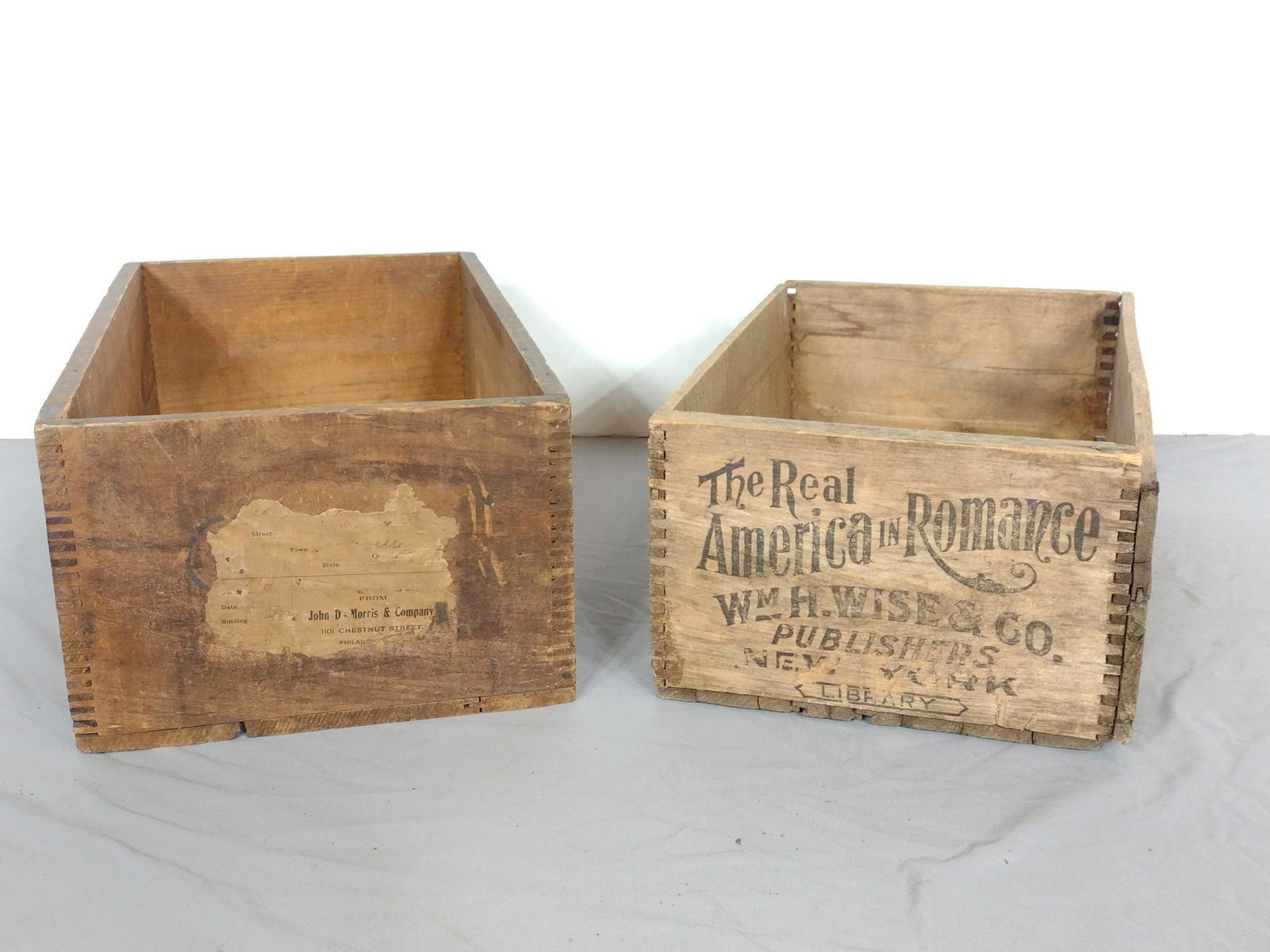 Two Advertising Crates incl Moorish (1 of 5)