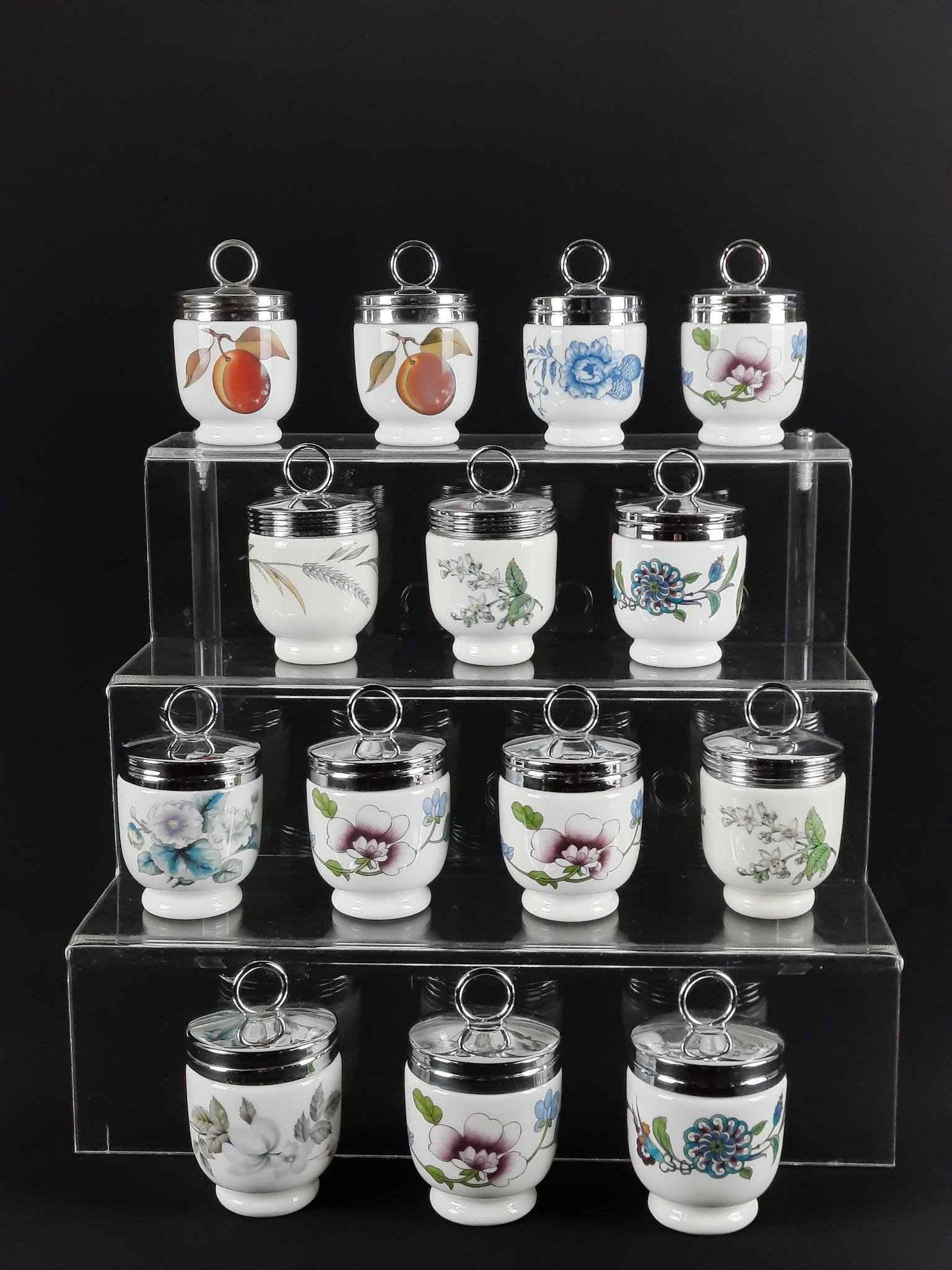 14 Royal Worcester Egg Coddlers (1 of 3)