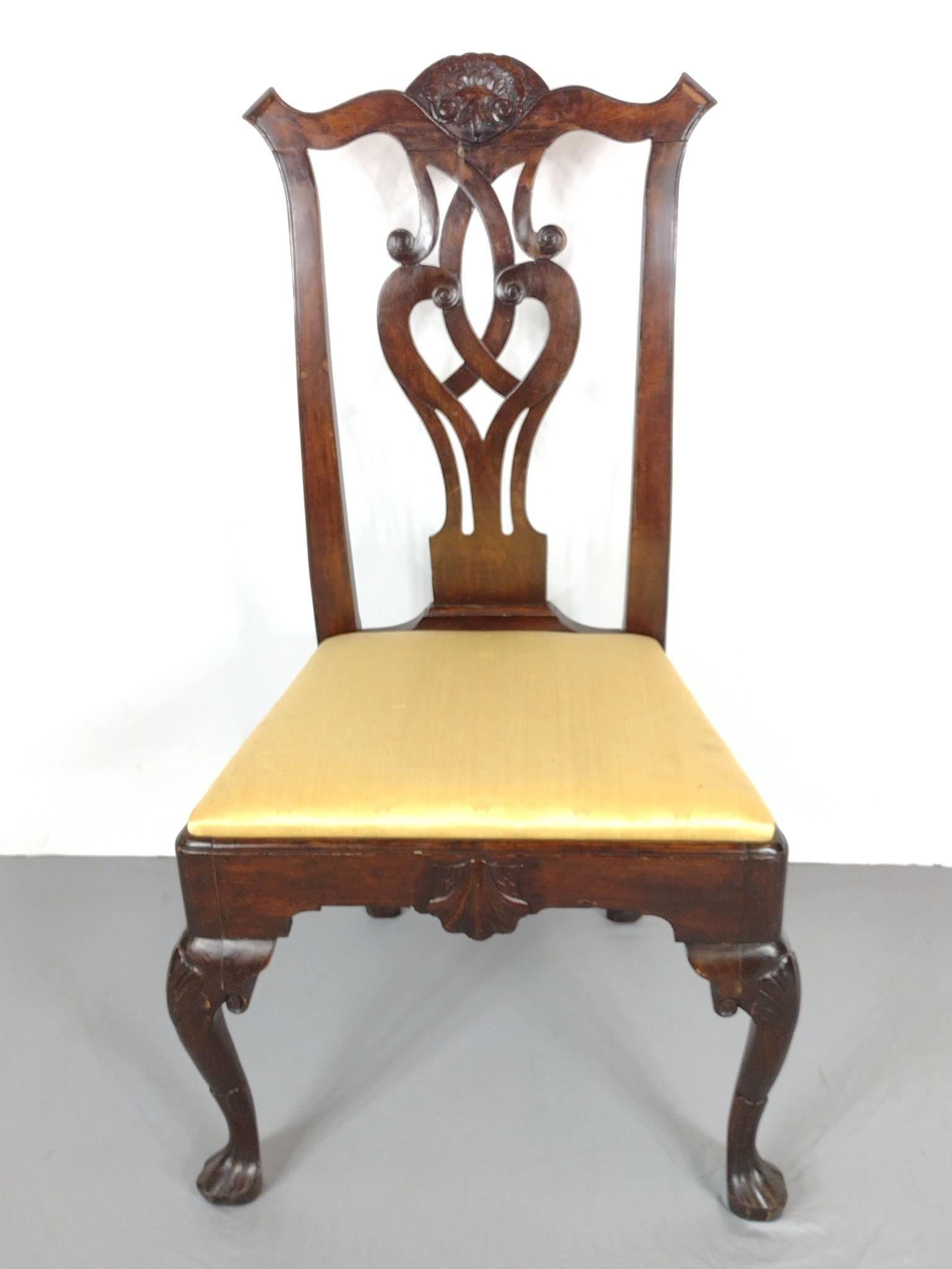 Antique Chippendale Chair (1 of 13)