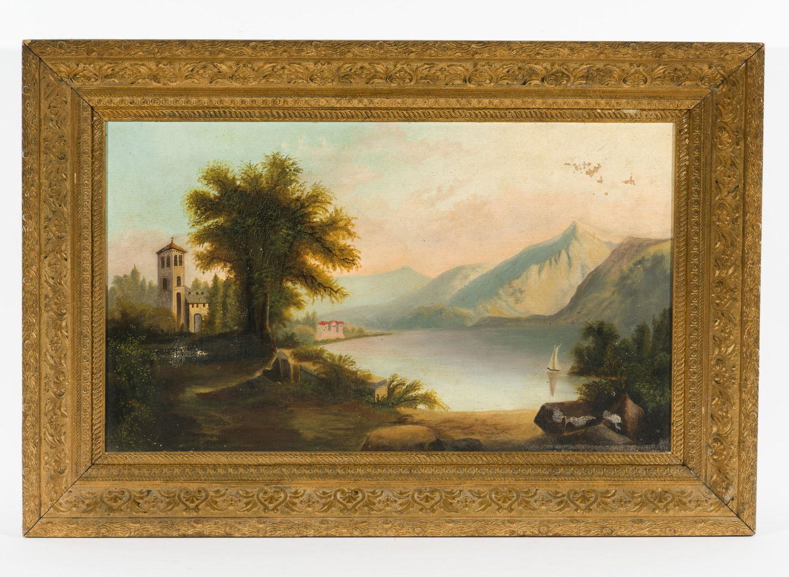 19th Century Continental School Antique Painting (1 of 3)