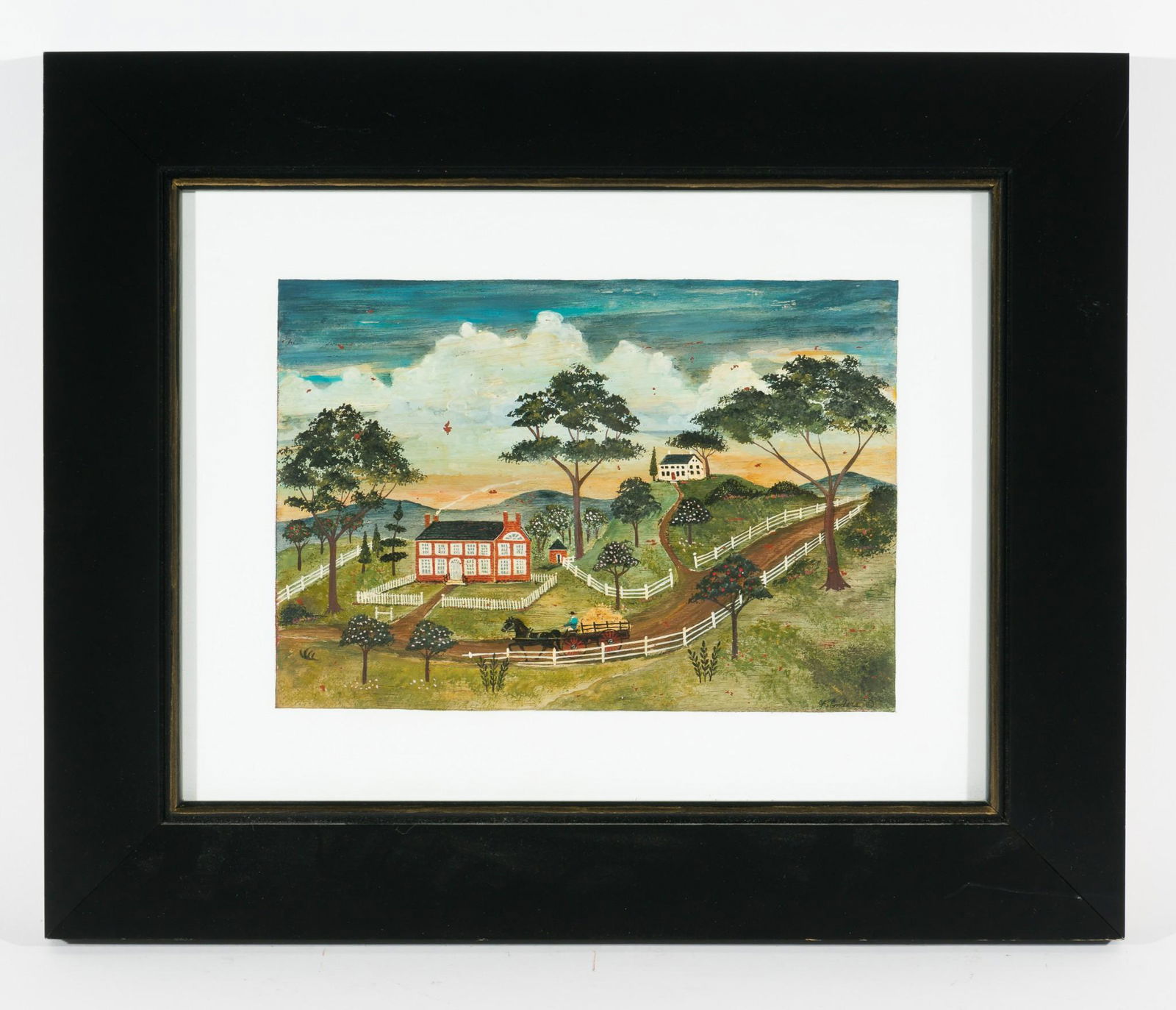 Robert E. Enders Farm Painting (1 of 3)